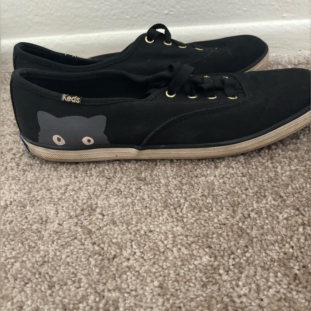 Keds Taylor Swift black cat